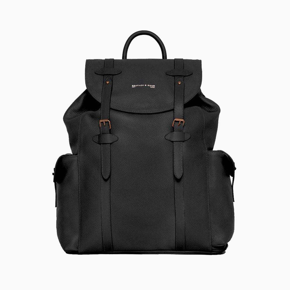Beatnik & Sons Leather backpacks Black the Kerouac backpack