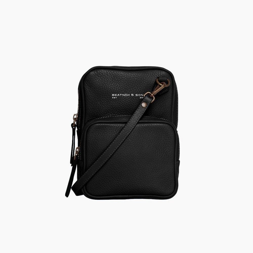 Beatnik & Sons Leather handbags Black the Porter bag